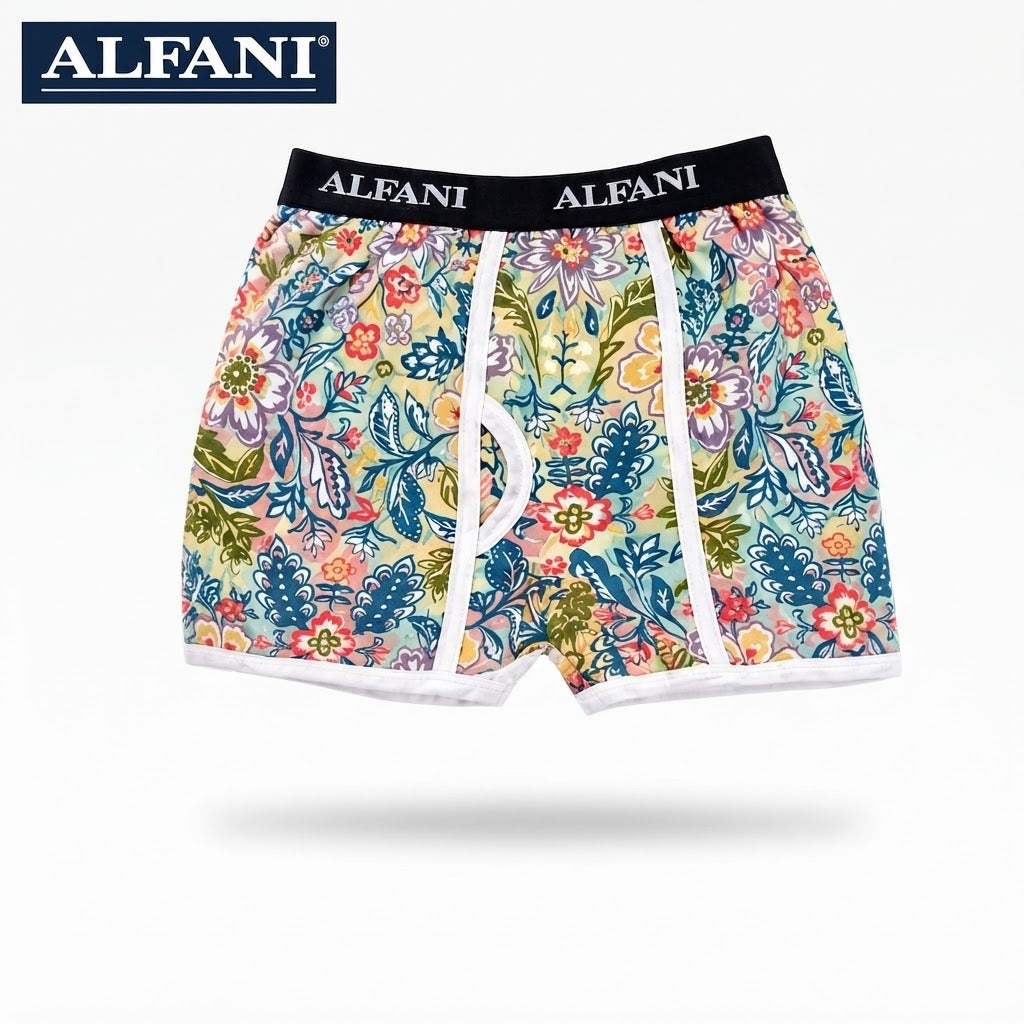 Men’s Soft Cotton Floral Boxer